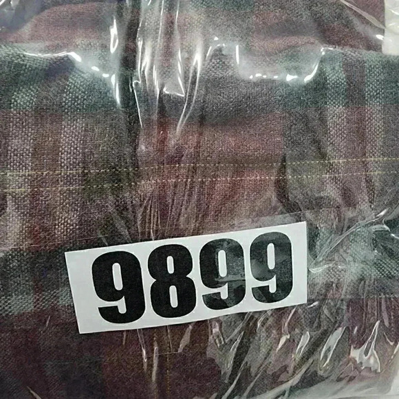 Vintage Sears Roebuck and Co Wool Button Down Long sleeve Plaid Men's Shirt M - Picture 9 of 9